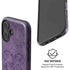 Purple Damask Butterfly by Brigid Ashwood iPhone 16 Magsafe Impact Case