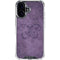 Purple Damask Butterfly by Brigid Ashwood iPhone 16 Plus Clear Case