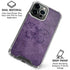 Purple Damask Butterfly by Brigid Ashwood iPhone 16 Pro Clear Case