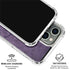Purple Damask Butterfly by Brigid Ashwood iPhone 16 Pro Max Clear Case