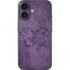 Purple Damask Butterfly by Brigid Ashwood iPhone 16 Skin