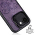 Purple Damask Butterfly by Brigid Ashwood iPhone 16e Kickstand Case
