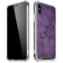 Purple Damask Butterfly by Brigid Ashwood iPhone X/XS Clear Case