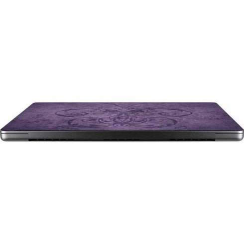 Purple Damask Butterfly by Brigid Ashwood Apple MacBook Pro 14-inch Skin