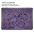 Purple Damask Butterfly by Brigid Ashwood MacBook Cases