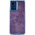 Purple Damask Butterfly by Brigid Ashwood Moto G 5G (2024) Clear Case