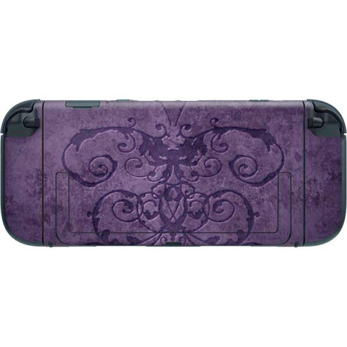 Purple Damask Butterfly by Brigid Ashwood Nintendo Switch 2 (2025) with Joy-Con Skin