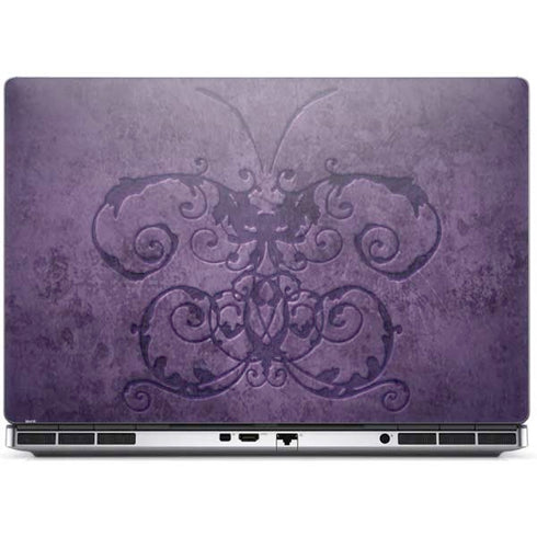 Purple Damask Butterfly by Brigid Ashwood Dell Precision Skin