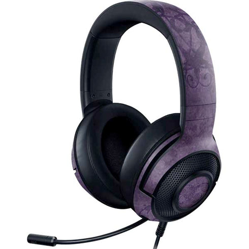 Purple Damask Butterfly by Brigid Ashwood Razer Kraken X Skin