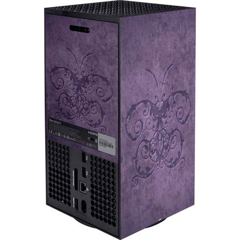 Brigid Ashwood Purple Damask Butterfly Xbox Series X Bundle Skin