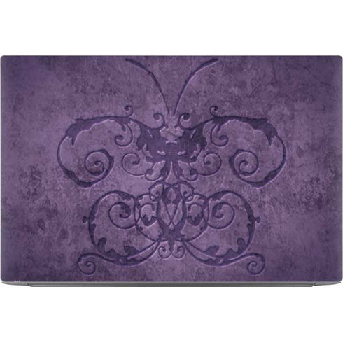 Purple Damask Butterfly by Brigid Ashwood Dell XPS Skin