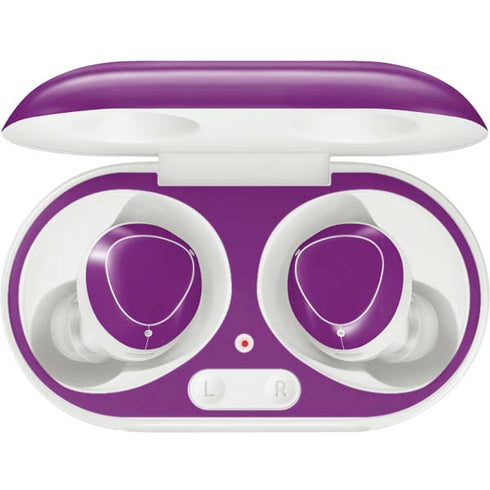 Purple Galaxy Buds Plus Skin