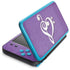 Purple Glitter Musical Heart Nintendo Skins
