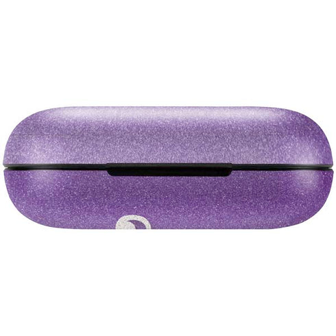Purple Glitter Musical Heart Amazon Echo Buds Skin