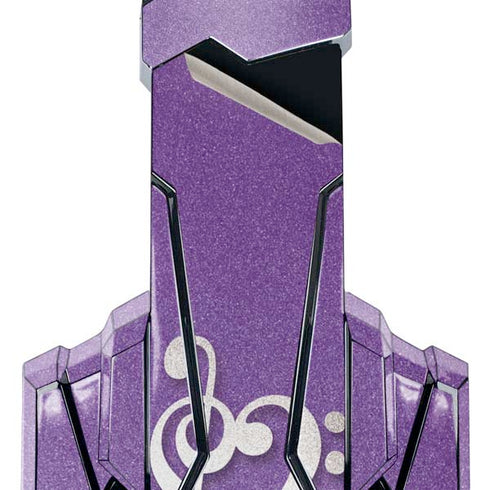 Purple Glitter Musical Heart BENGOO G9000 Skin
