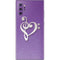 Purple Glitter Musical Heart Galaxy Note 10 Plus Skin