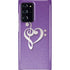 Purple Glitter Musical Heart Galaxy Cases