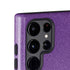 Purple Glitter Musical Heart Galaxy S25 Ultra Impact Case