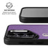 Purple Glitter Musical Heart Galaxy S24 Ultra Kickstand Case