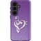 Purple Glitter Musical Heart Galaxy S26 Impact Case