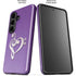 Purple Glitter Musical Heart Galaxy S26 Plus Impact Case