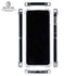 Purple Glitter Musical Heart Galaxy Z Flip6 Clear Case
