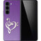 Purple Glitter Musical Heart Galaxy Z Fold5 5G Skin