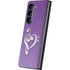 Purple Glitter Musical Heart Galaxy Z Fold5 5G Skin