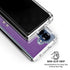 Purple Glitter Musical Heart Galaxy Z Fold6 Clear Case