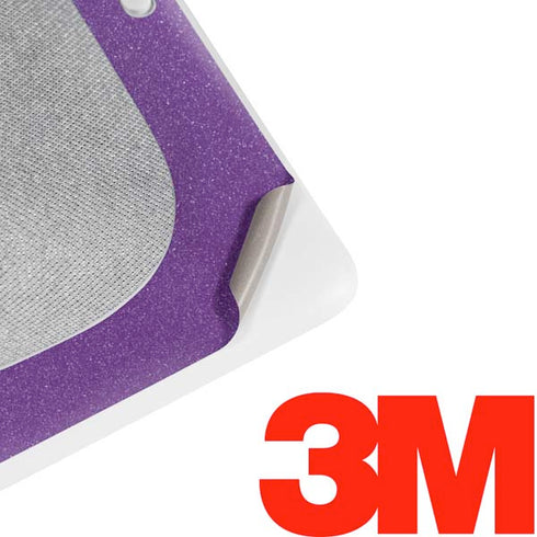 Purple Glitter Musical Heart Google Home Hub Skin