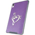 Purple Glitter Musical Heart iPad 11th Gen (2025) Clear Case