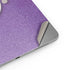 Purple Glitter Musical Heart Apple iPad Air Skin