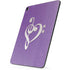 Purple Glitter Musical Heart Apple iPad Pro Skin