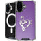 Purple Glitter Musical Heart iPhone 16 MagSafe Case