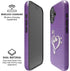 Purple Glitter Musical Heart iPhone 16 Plus Magsafe Impact Case