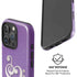 Purple Glitter Musical Heart iPhone 16 Pro Magsafe Impact Case