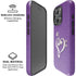 Purple Glitter Musical Heart iPhone 16 Pro Magsafe Impact Case