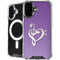 Purple Glitter Musical Heart iPhone 17 MagSafe Case