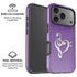 Purple Glitter Musical Heart iPhone 17 Pro Magsafe Impact Case