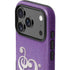 Purple Glitter Musical Heart iPhone 17 Pro Max Impact Case