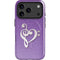 Purple Glitter Musical Heart iPhone 17 Pro Max Magsafe Impact Case