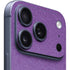 Purple Glitter Musical Heart iPhone 17 Pro Skin