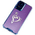 Purple Glitter Musical Heart Moto G 5G (2024) Clear Case