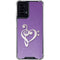 Purple Glitter Musical Heart Moto G Power 5G (2024) Clear Case