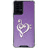 Purple Glitter Musical Heart Moto G Power 5G (2024) Clear Case