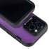 Purple Glitter Musical Heart Otterbox Defender iPhone Skin