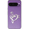 Purple Glitter Musical Heart Pixel 9 Pro XL Skin