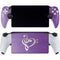 Purple Glitter Musical Heart PlayStation Portal Remote Player Skin