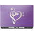 Purple Glitter Musical Heart Dell Precision Skin