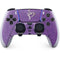 Purple Glitter Musical Heart PS5 DualSense Edge Pro Controller Skin